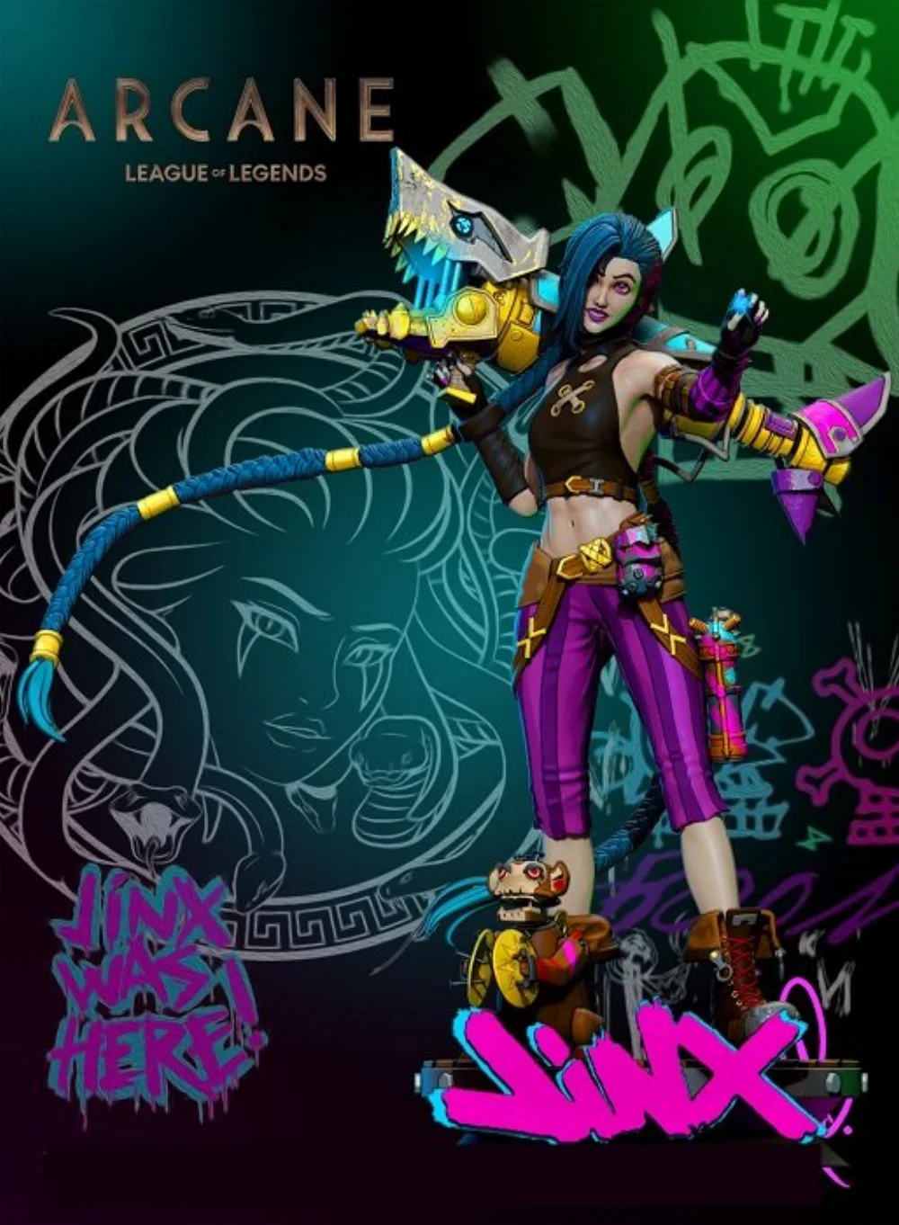 Jinx – Arcane by Creative Geek MB