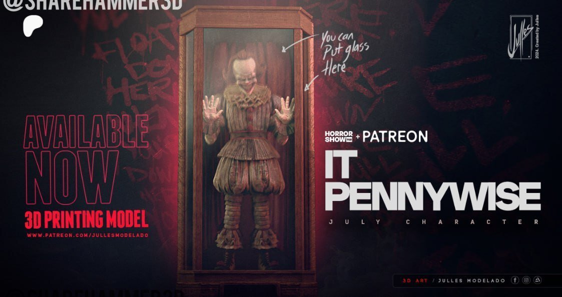 Julles Modelado Pennywise July 2024