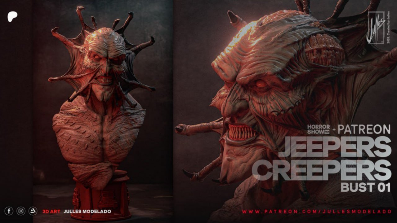 Julles Modelado Jeepers Creepers V01