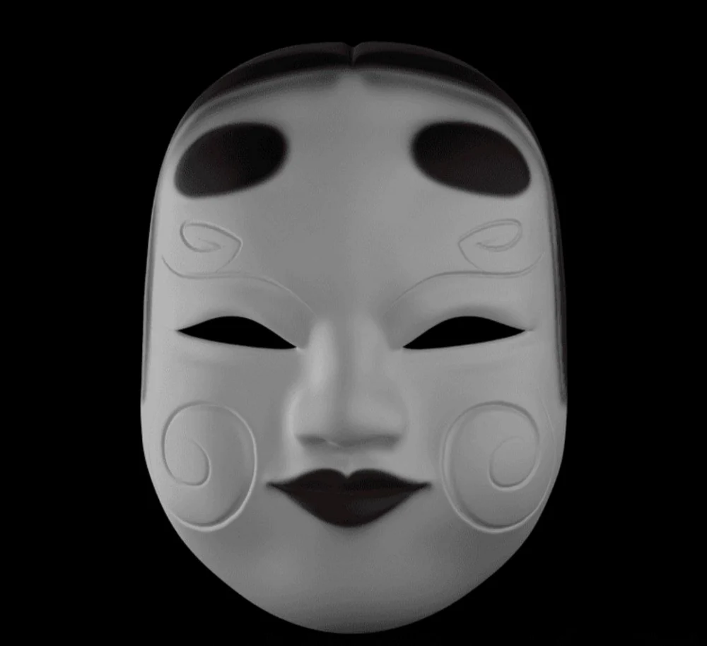 Kabuki Geisha Mask