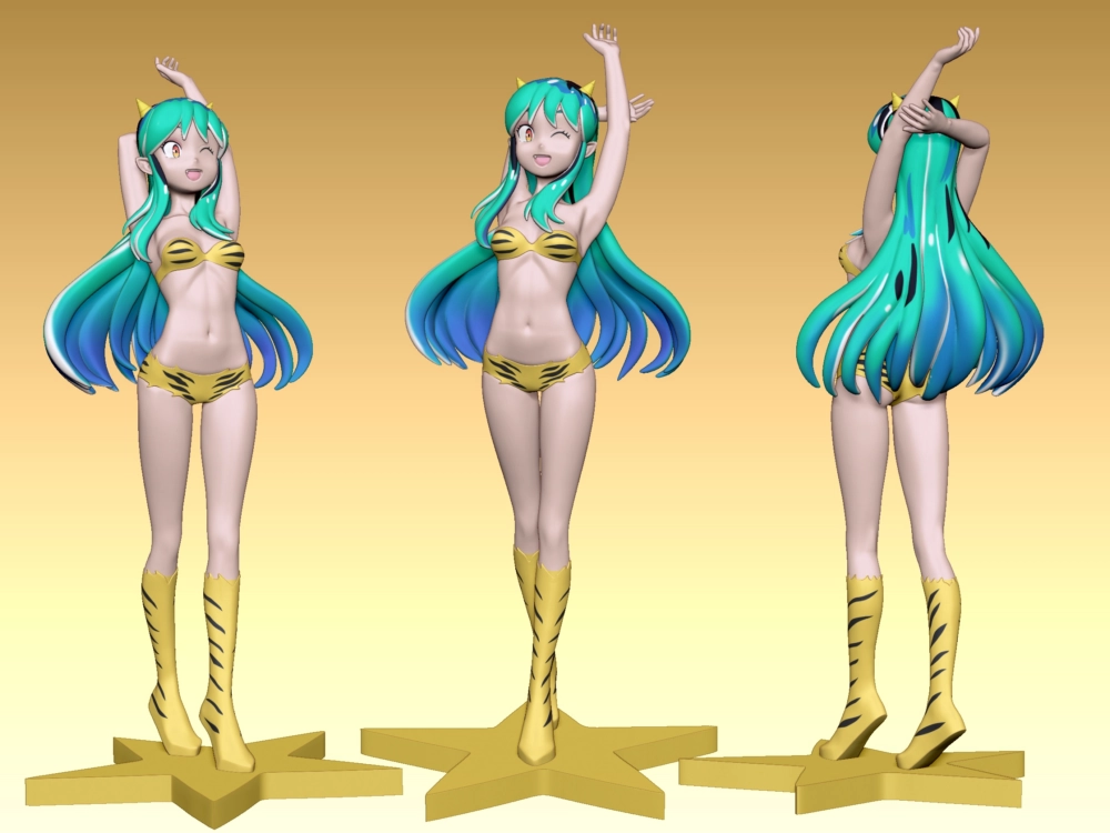 Lum – Urusei Yatsura by UKUPALUA