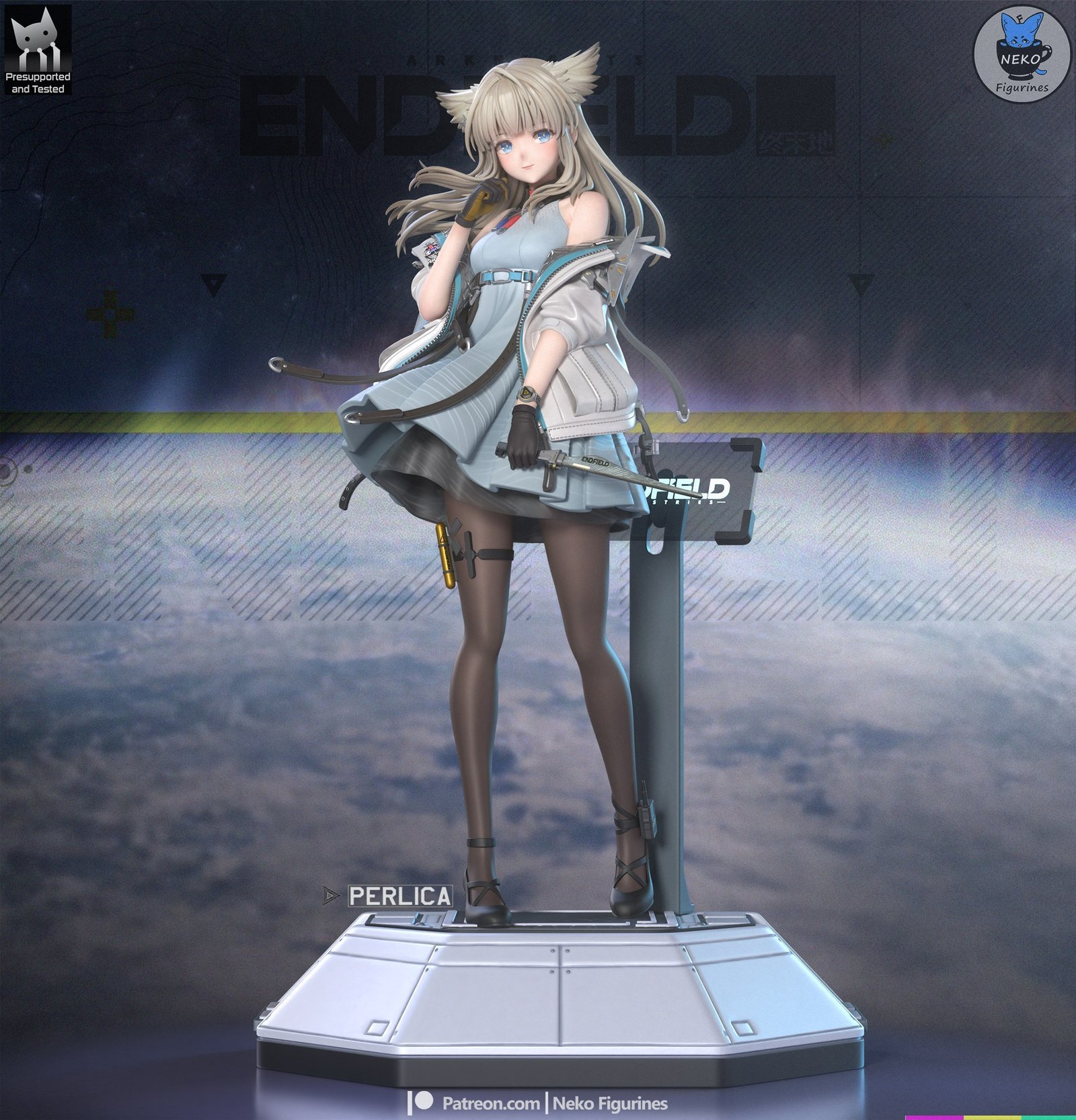 Neko Figurines Perlica Arknights Enfield