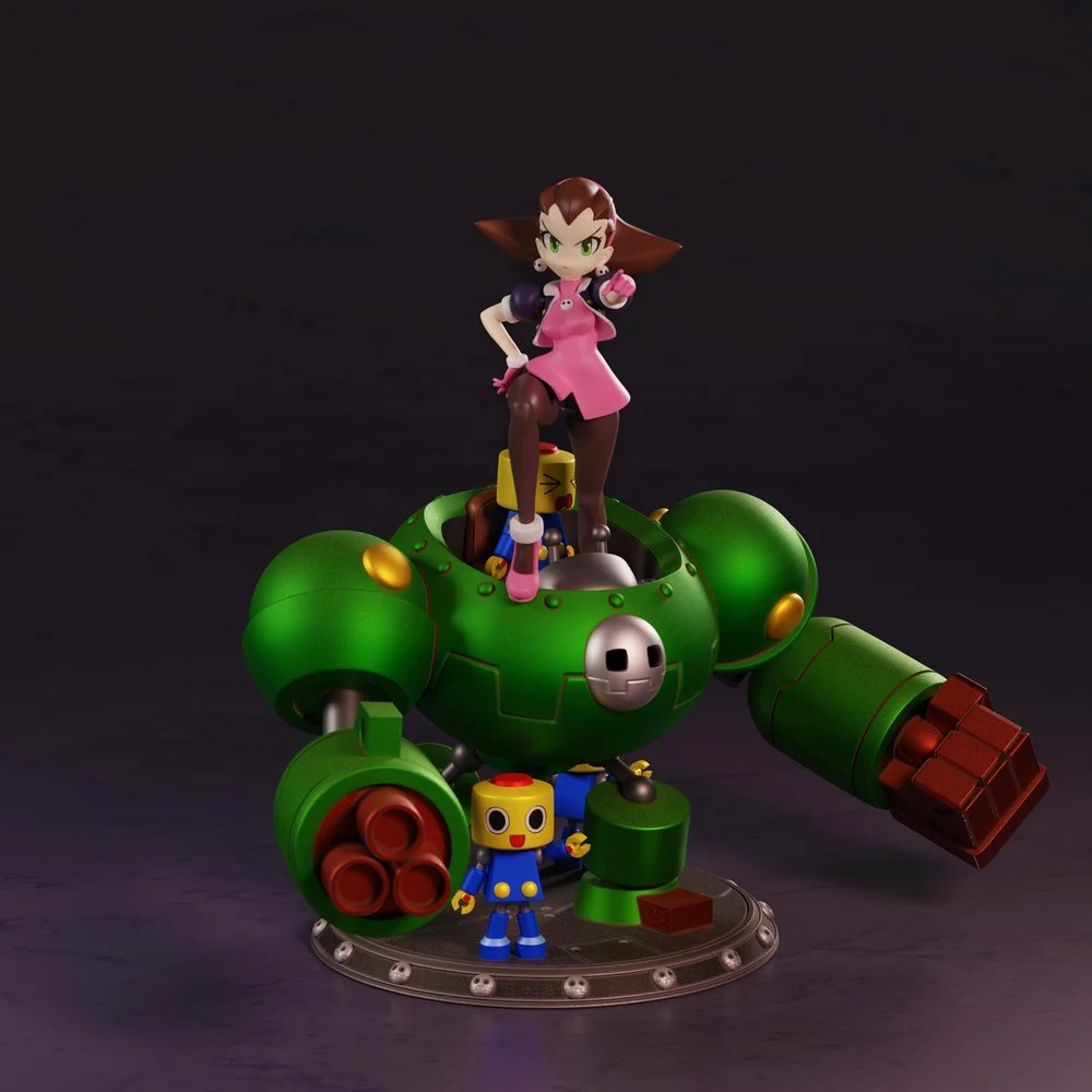 PolyBitsArt – Tron Bonne