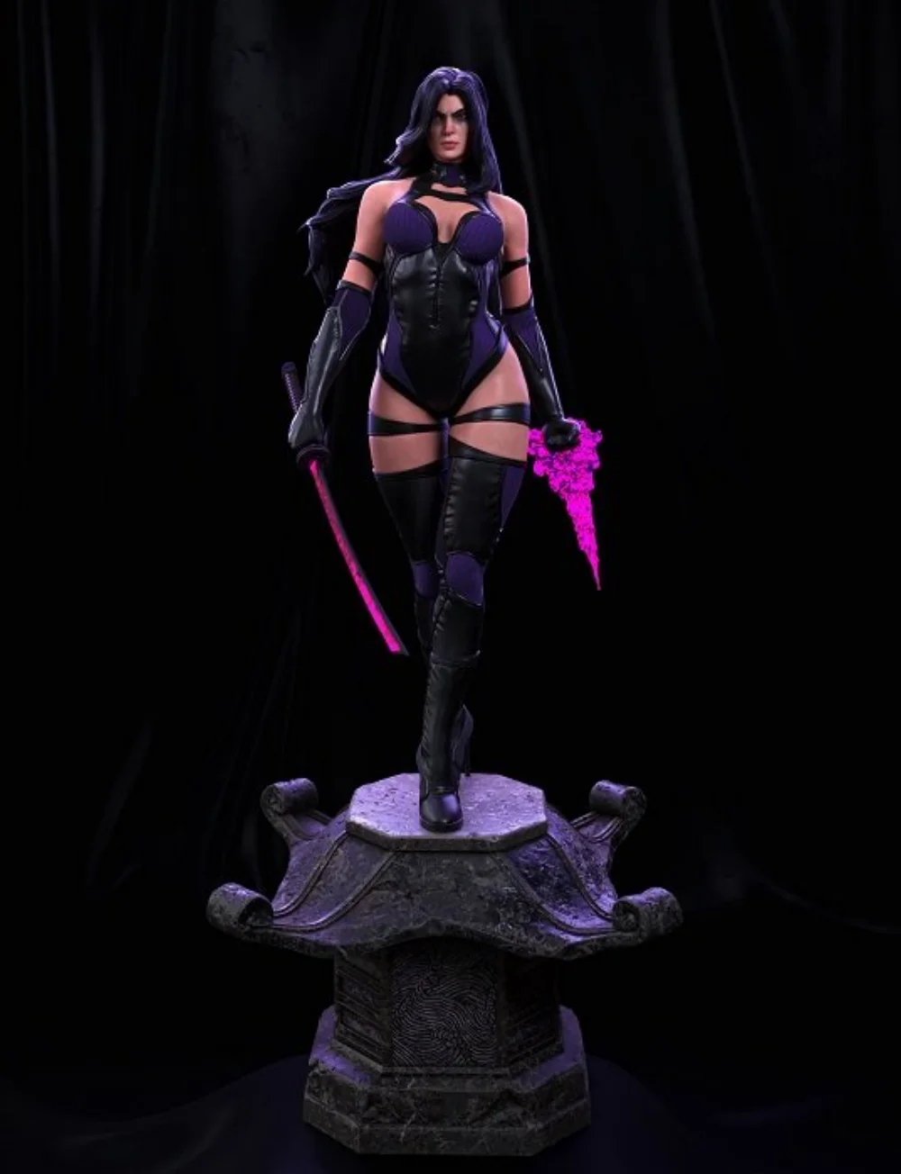 Psylocke Statue