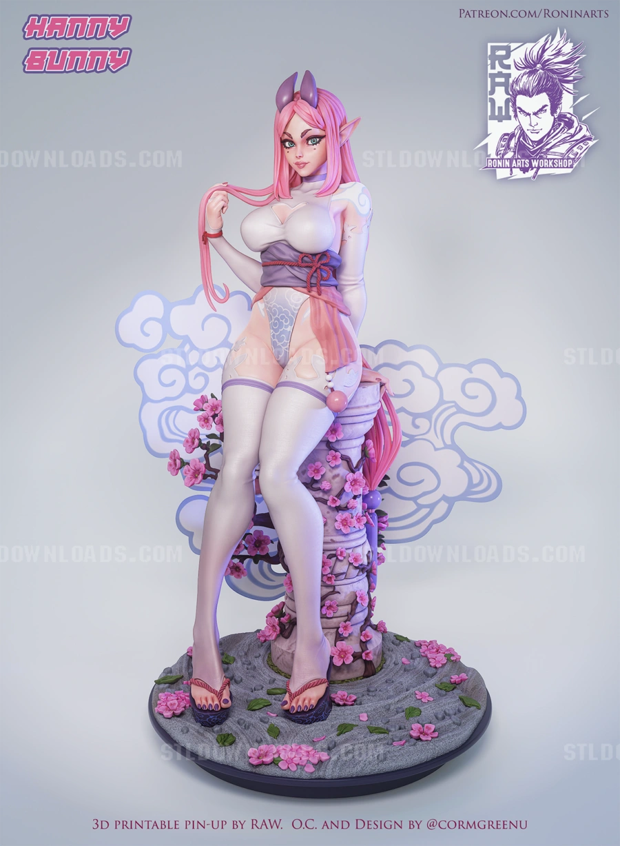 Ronin Arts Workshop RAW Hanny Bunny