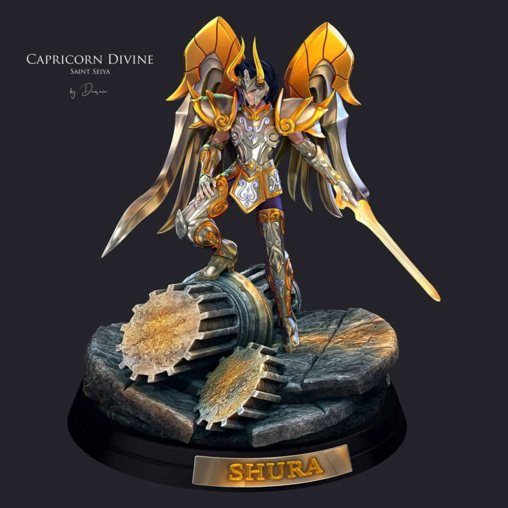 Saint Seiya Capricorn Shura Divine