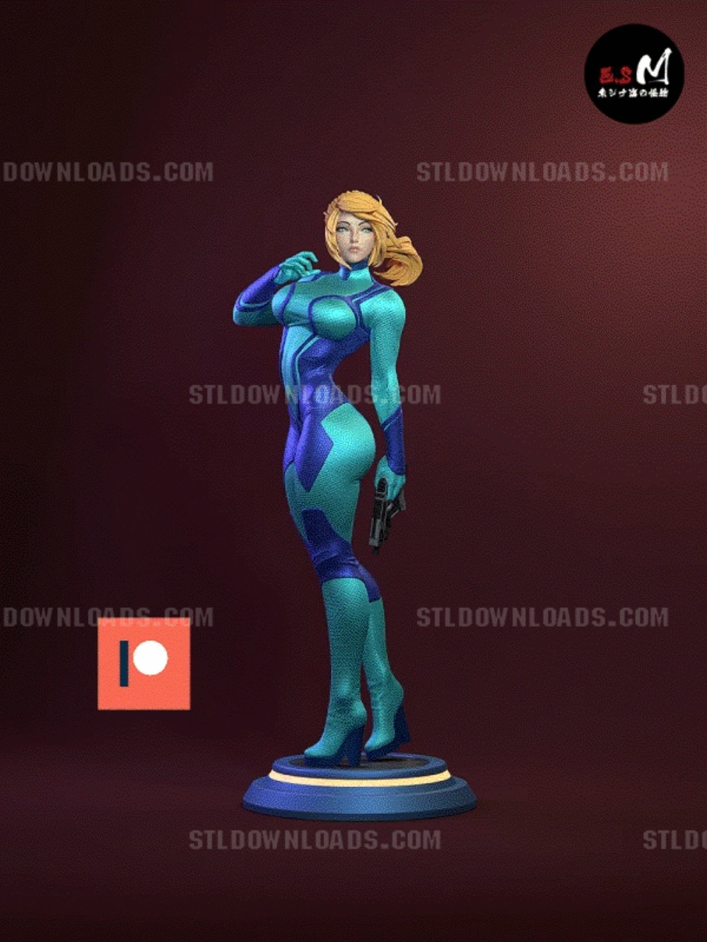 Samus Aran – E.S Monster