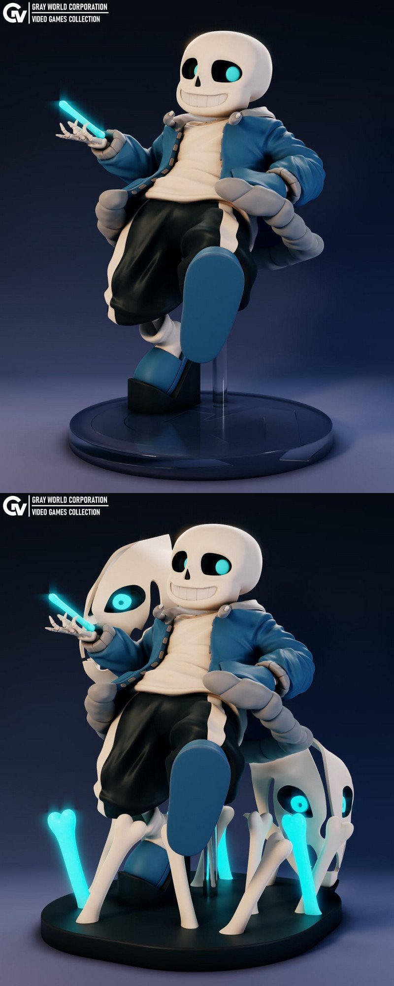 Sans Undertale GrayWorldCorp