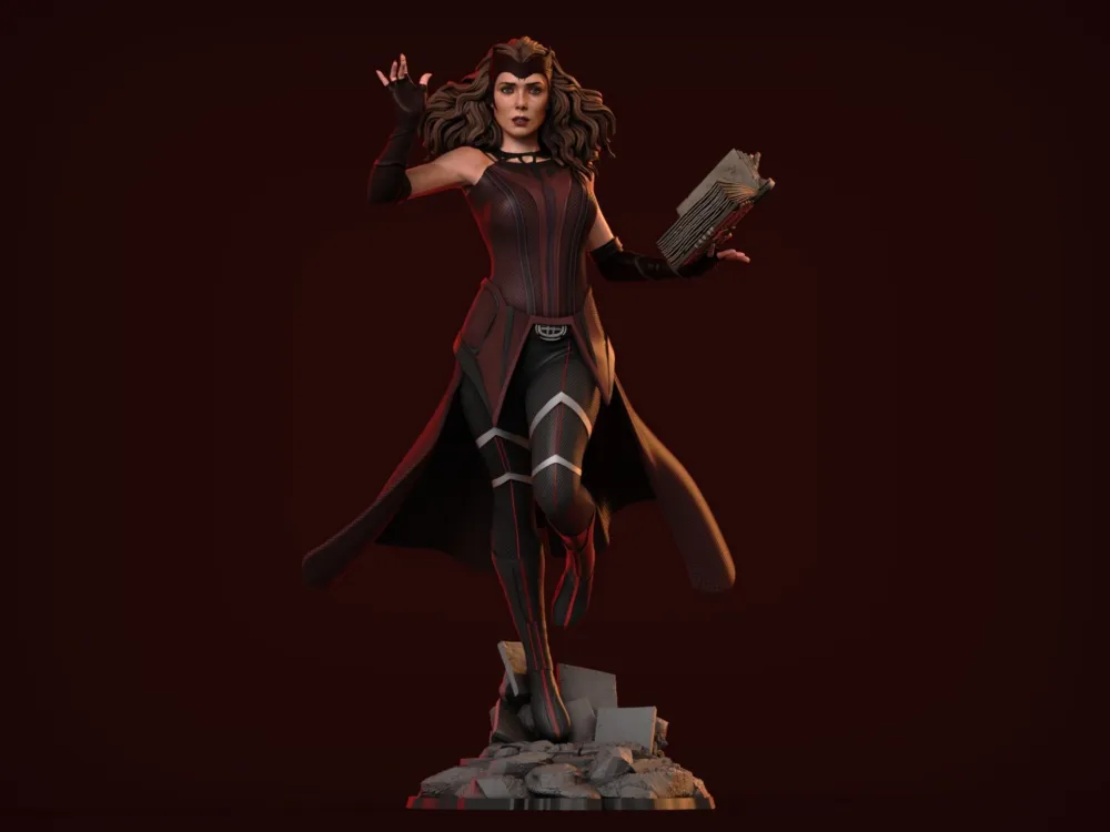 Scarlet Witch Movie Suit