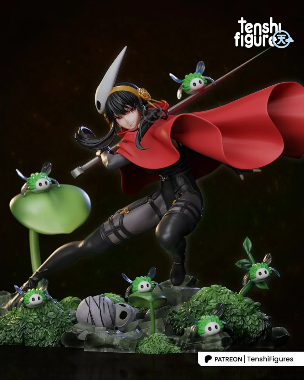 Tenshi Figures Spy x Family Yor Forger Hornet