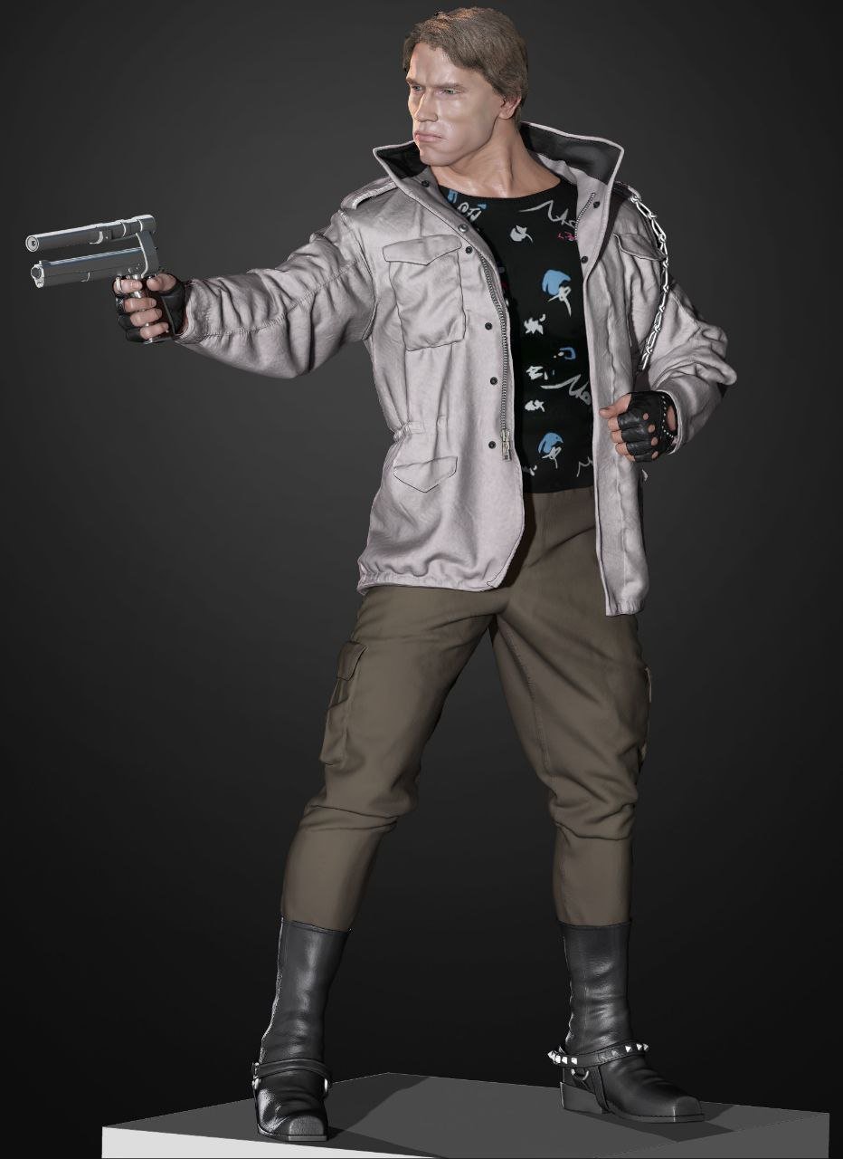 Terminator 2 Judgment Day 1991 stl