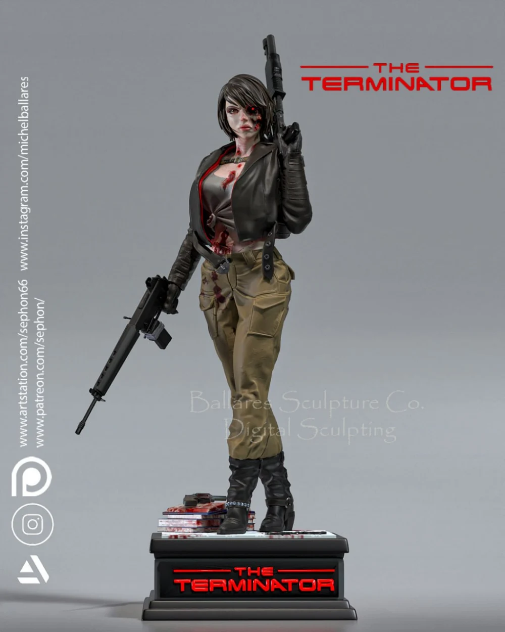 The Terminator female By Creative Geek MB