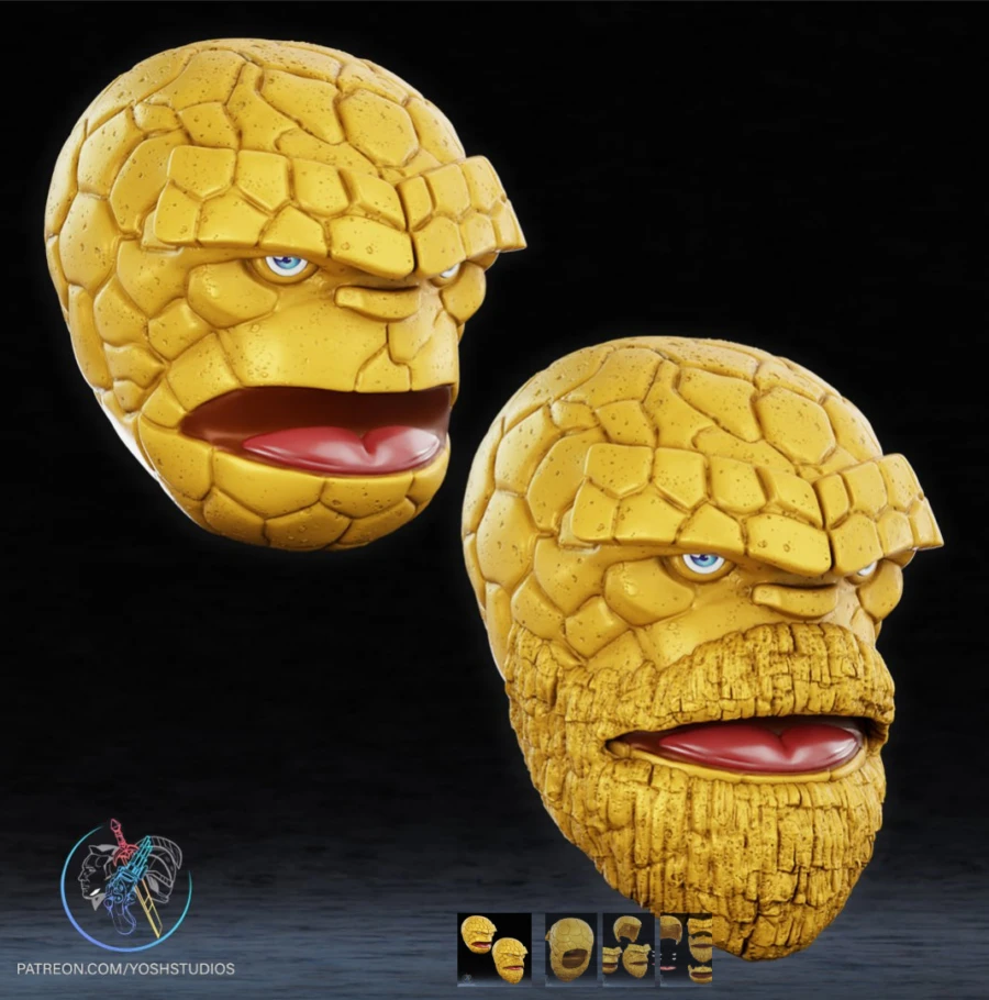 The Thing Comic Mask