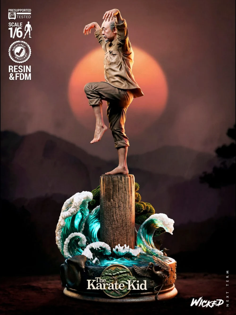 Wicked Miyagi Sculpture