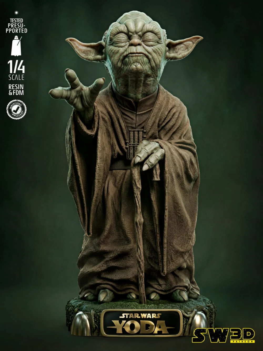 Yoda Bust
