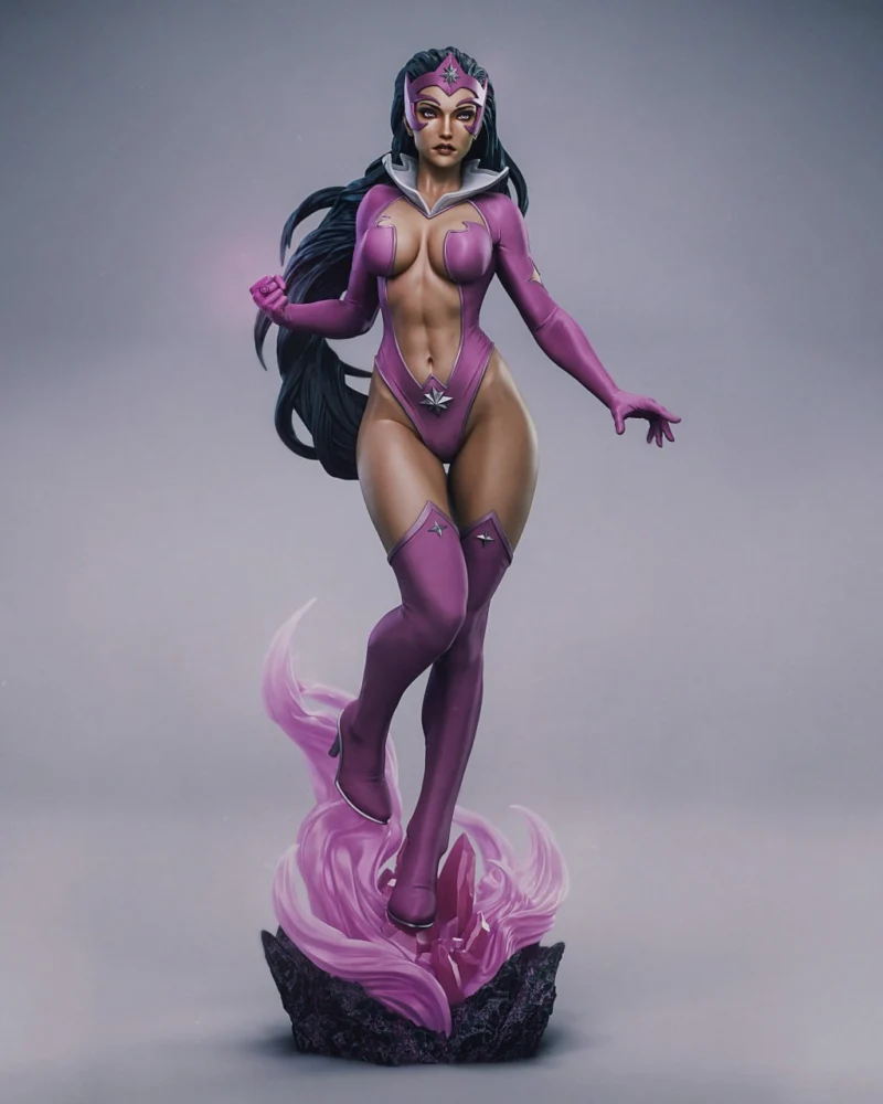 Star Sapphire – DC Comics STL model for 3D printing