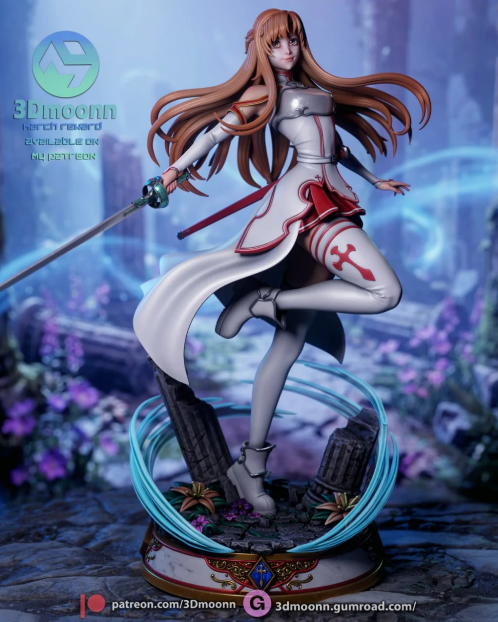 3DMOONN Asuna Sword Art Online