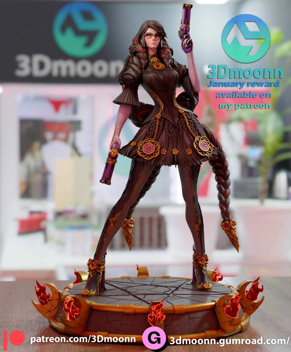 3Dmoonn BAYONETTA MEDIUM TIER
