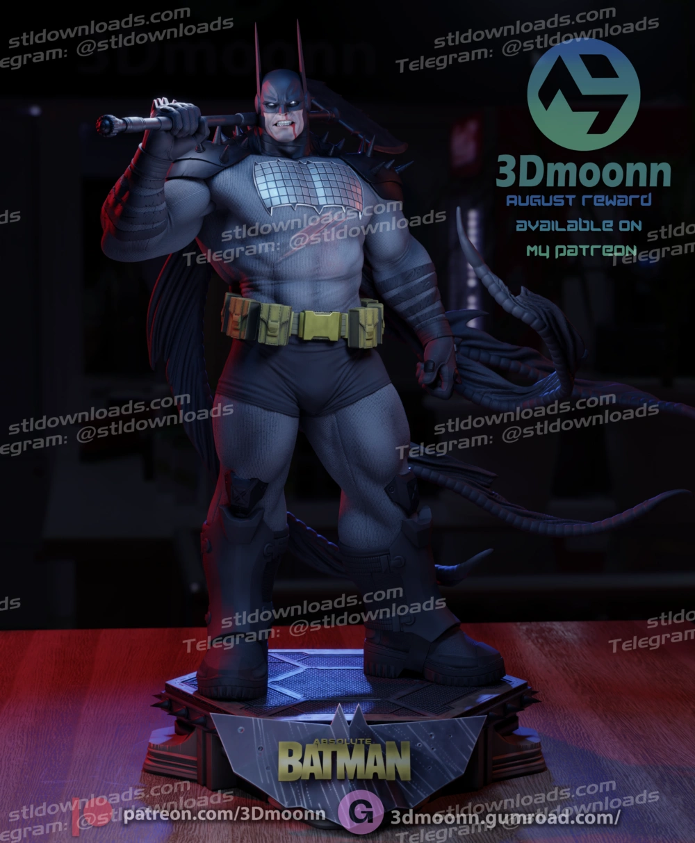 3Dmoonn DC Absolute Batman