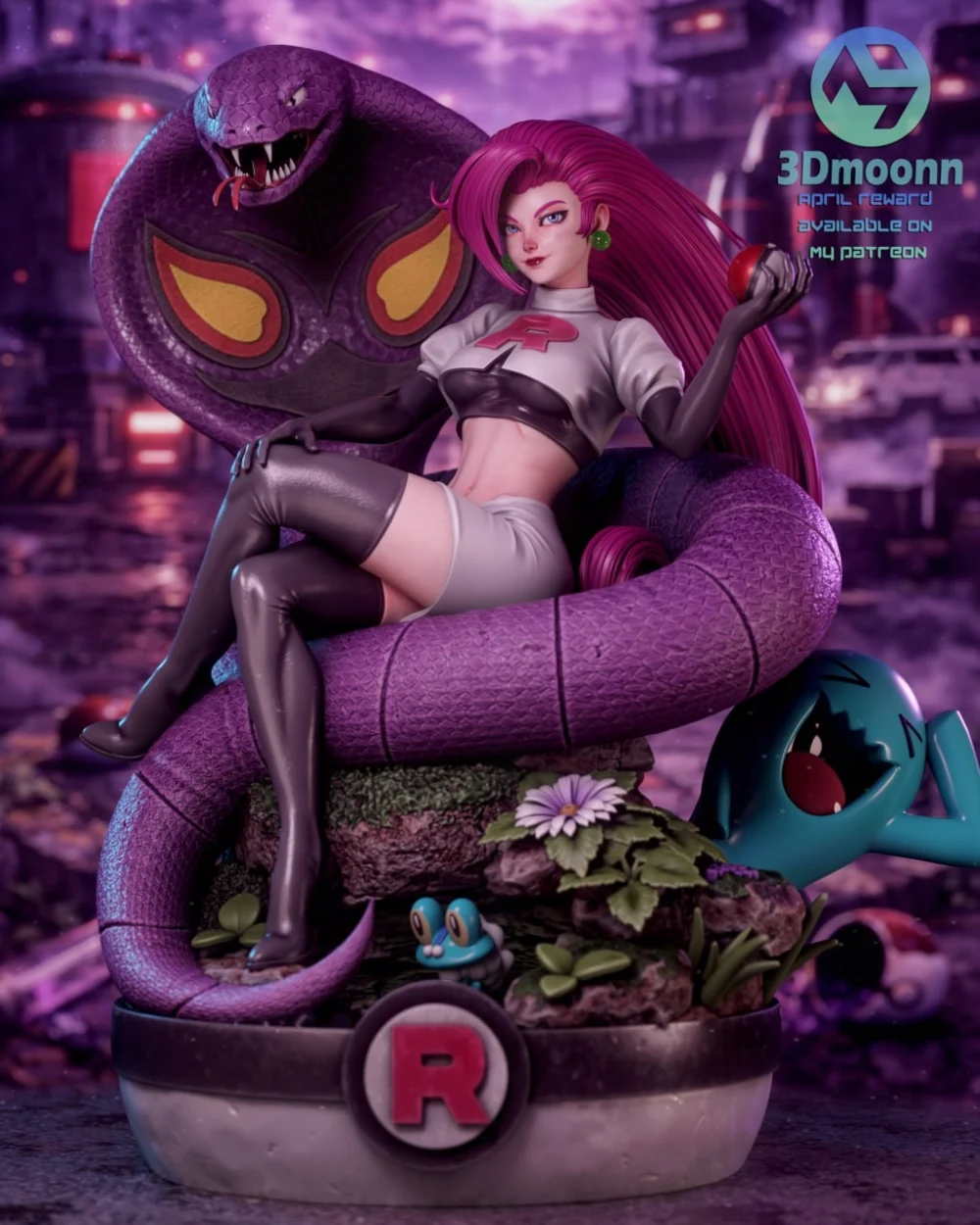 3Dmoonn Pokemon Jessie