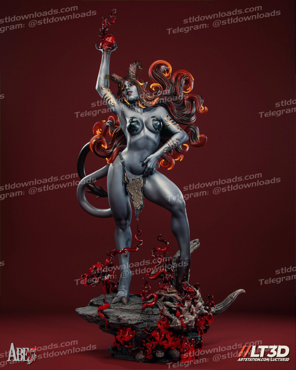 Abe3D 2025 07 Hell Sonja by LT3D