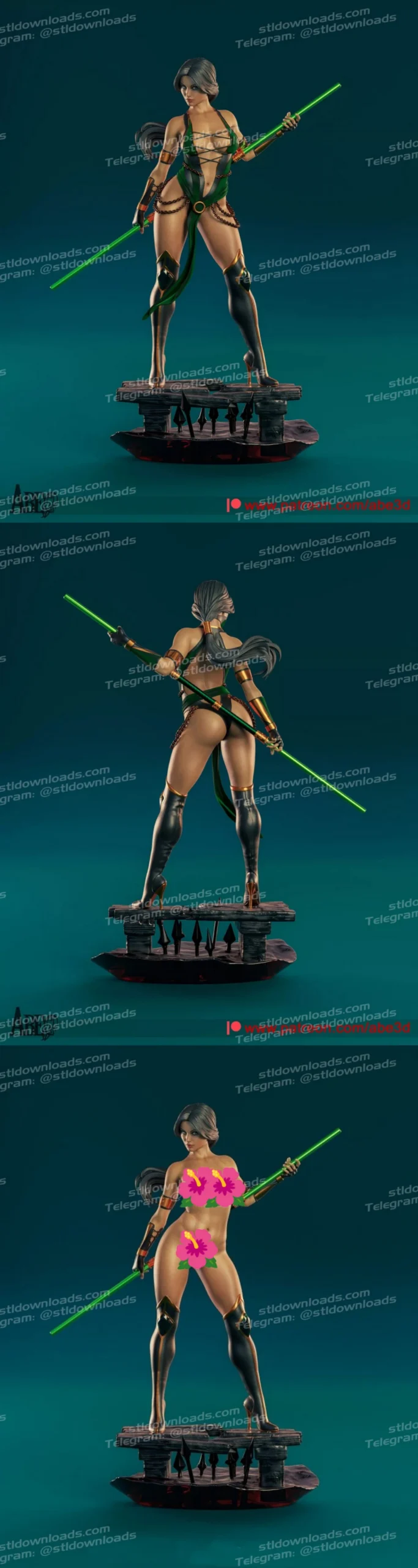 Abe3D Mortal Kombat Jade NSFW 1