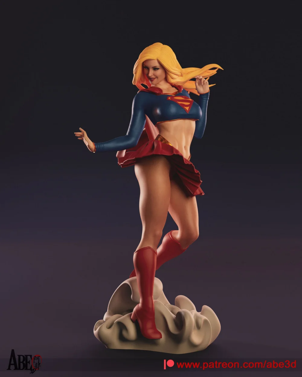 Abe3D Supergirl