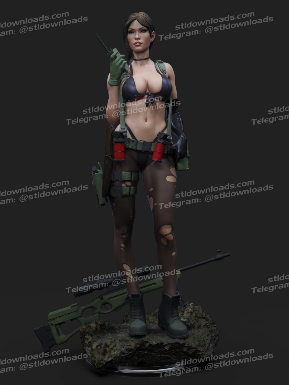 Abe3d Quiet by Dellas