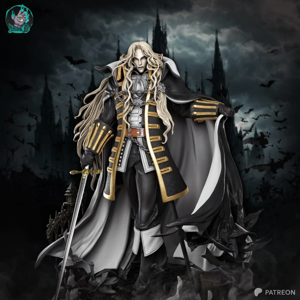 Alucard Inspired by Gothic Legends @kaidan3d