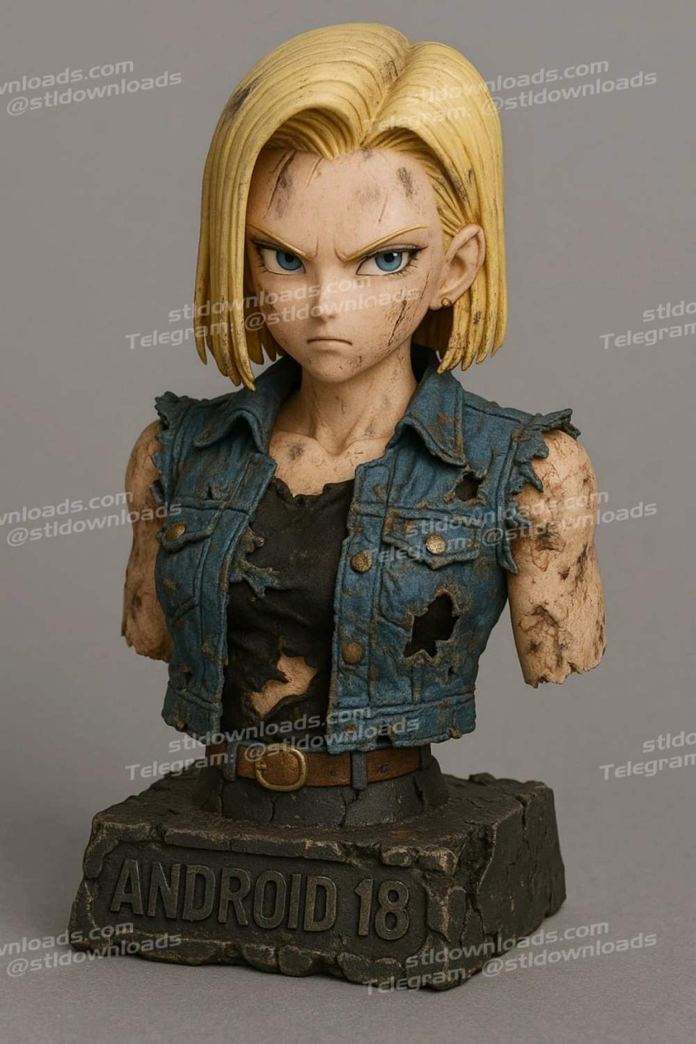 Android 18 damage bust
