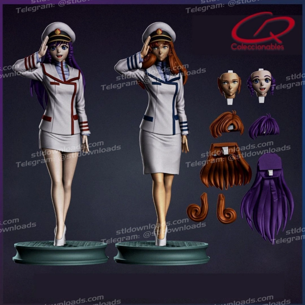 Anime Classics Lisa and Minmay Robotech