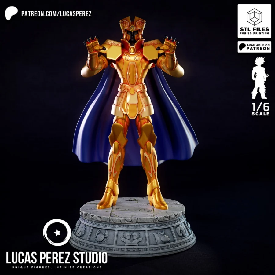 Armadura de Geminis Lucas Perez