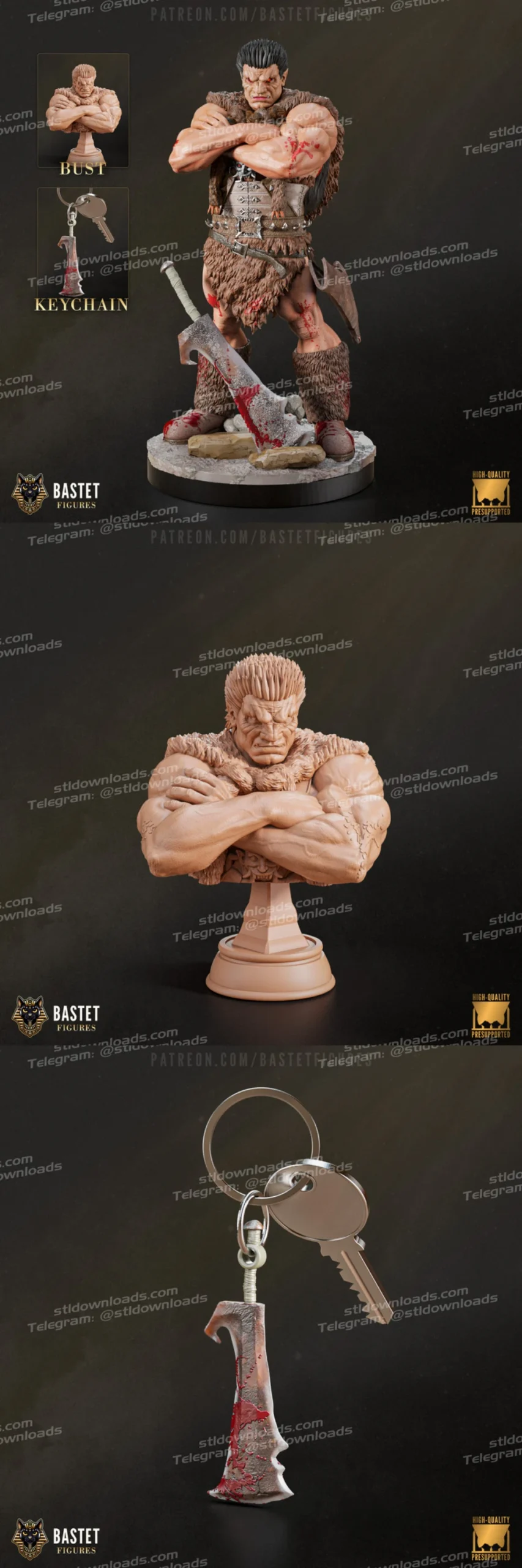 Bastet Figures Zodd