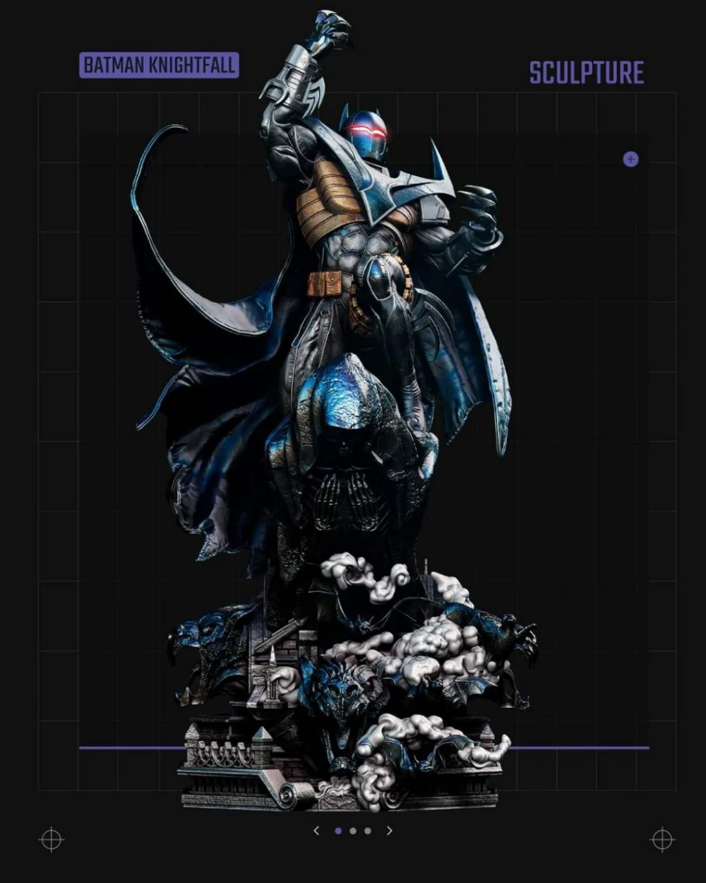 Batman Knightfall Sculpture