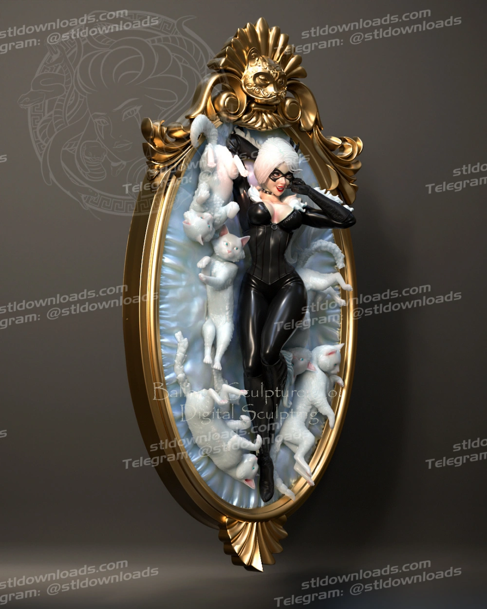 Black Cat By Creative Geek MB