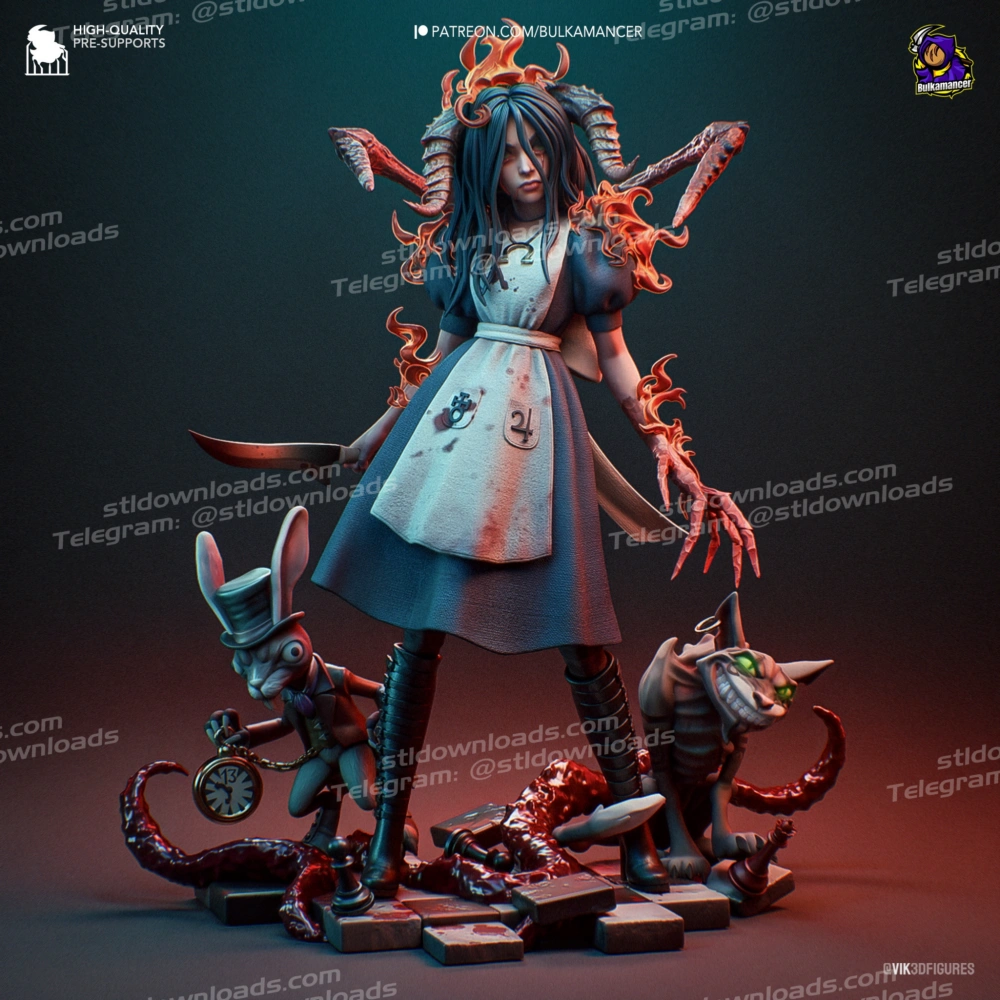 Bulkamancer Sculpts Alice