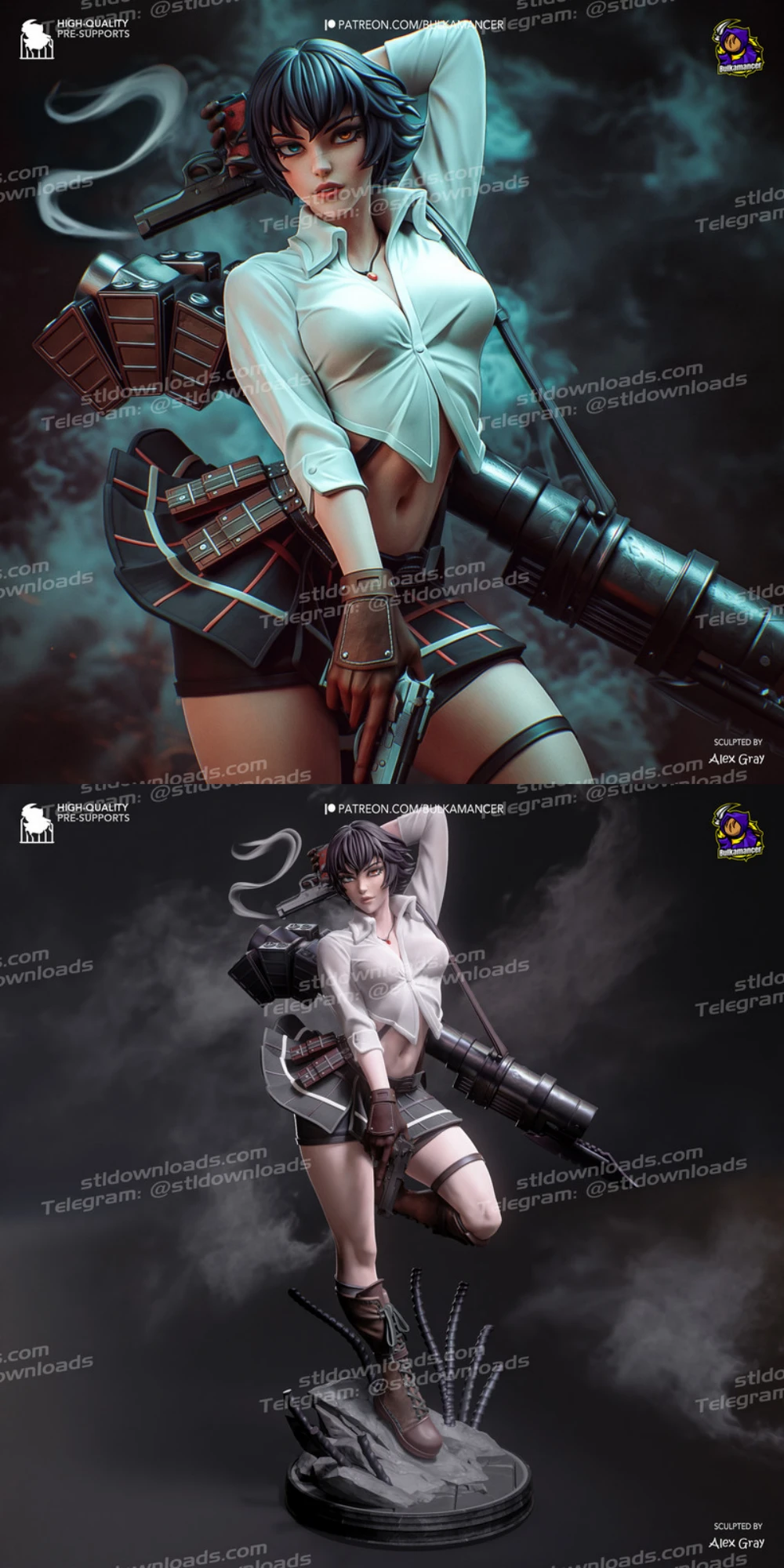 Bulkamancer Sculpts Lady Devil May Cry