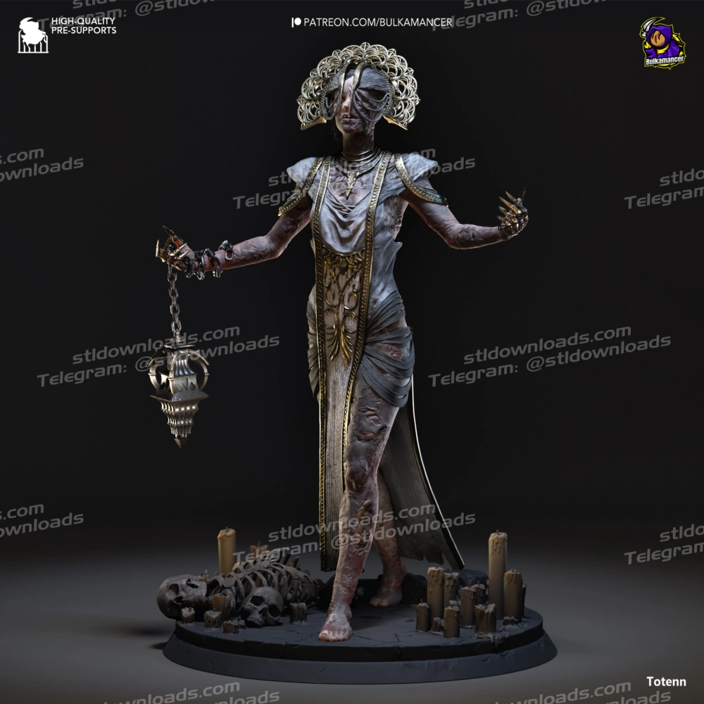 Bulkamancer Sculpts The Plague Dead by Daylight