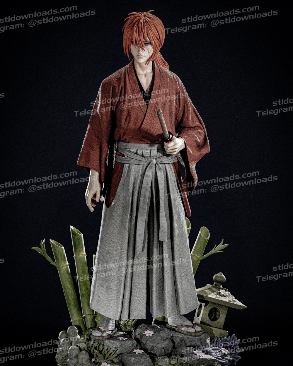 CA 3D Studio Kenshin Himura