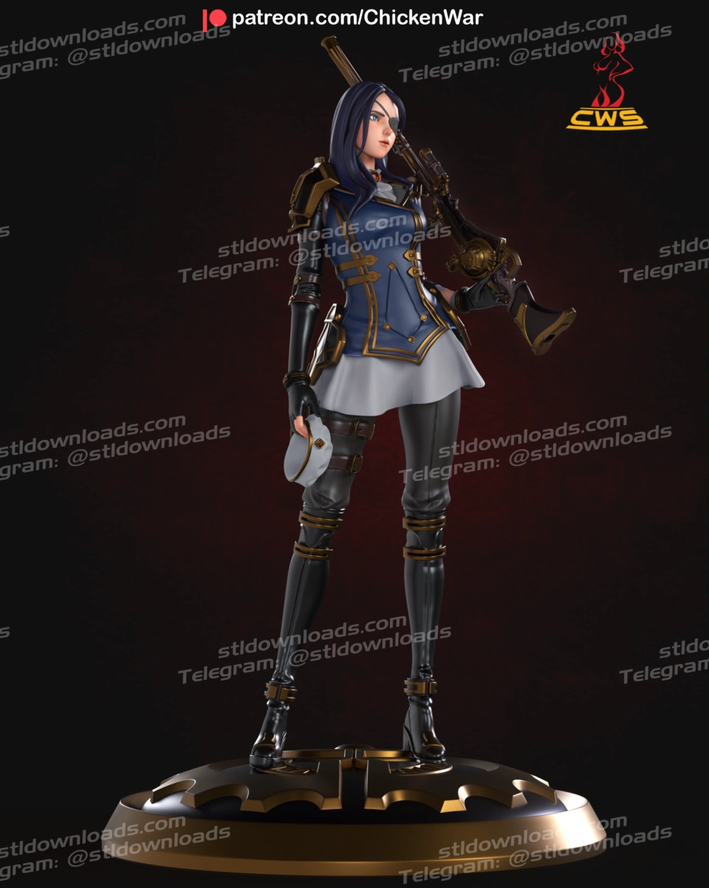 CW Studio Arcane Caitlyn