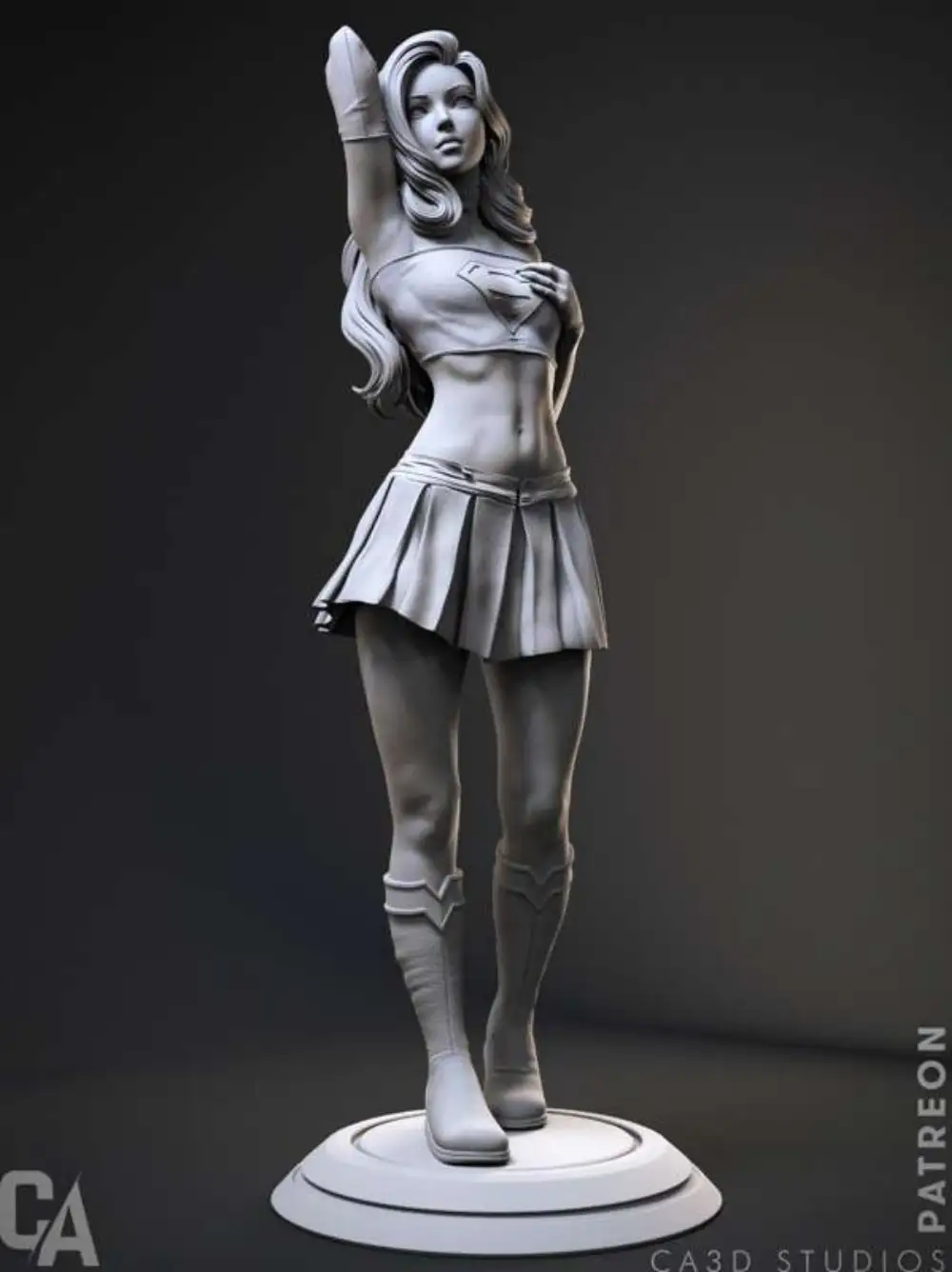 Ca 3d Studios Supergirl