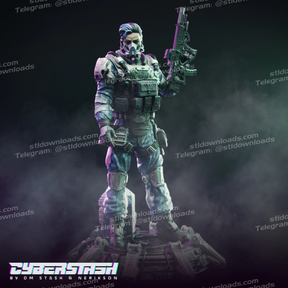 Cyberpunk Combat Medic Romero Ratchet De La Vega