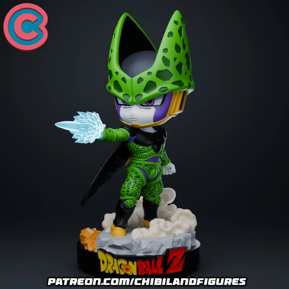 Dragon Ball Cell Chibi Land Figures