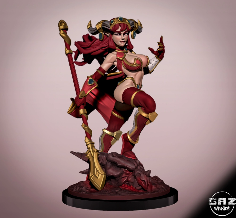 Dragon Queen Alexstrasza SFW NSFW Gaz Minis