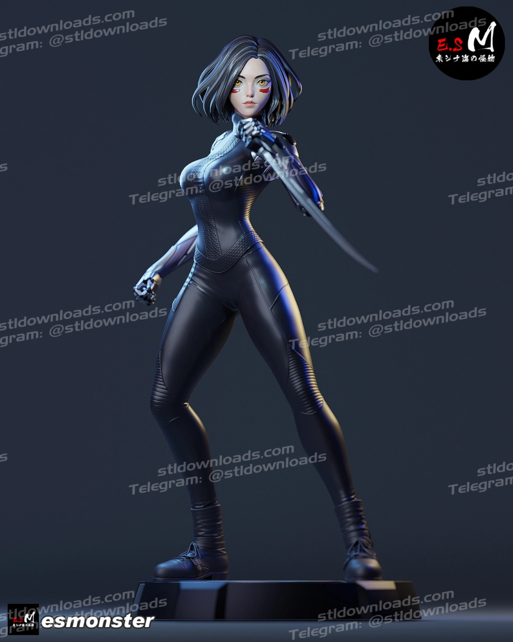 E.S Monster 2024 08 Alita Battle Angel