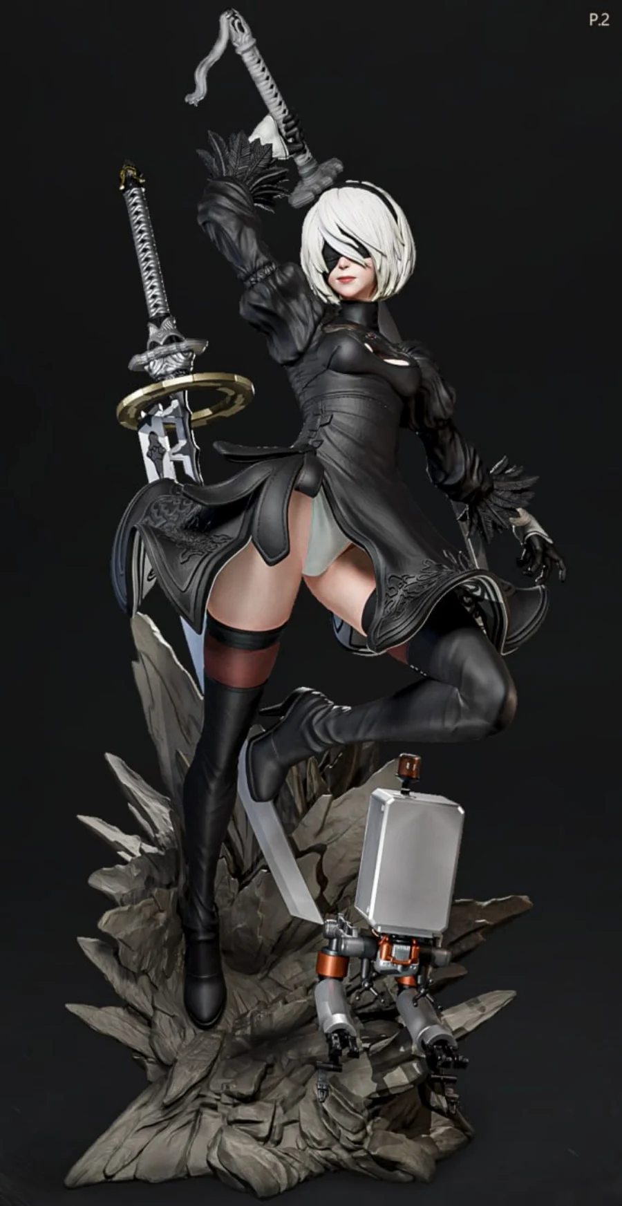 E.S Monster 2B Nier Automata (includes 3 versions)