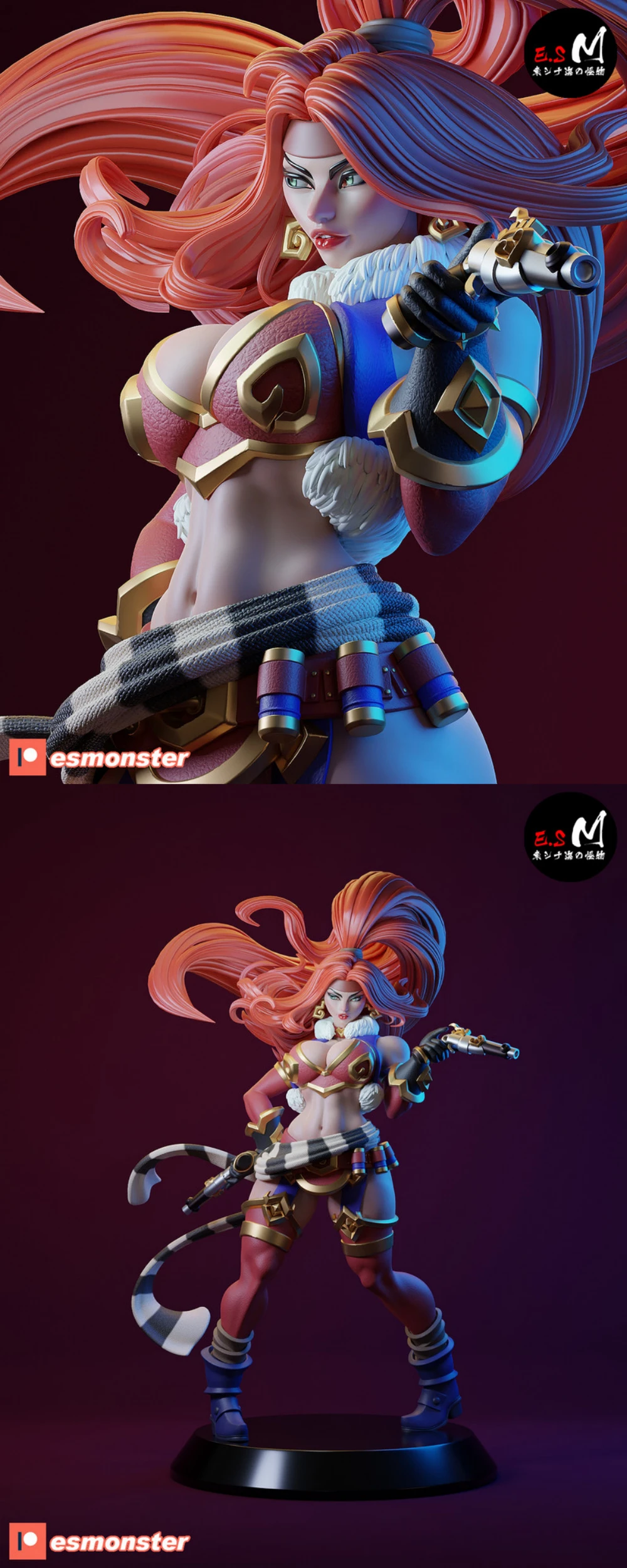 E.S Monster Red Monika