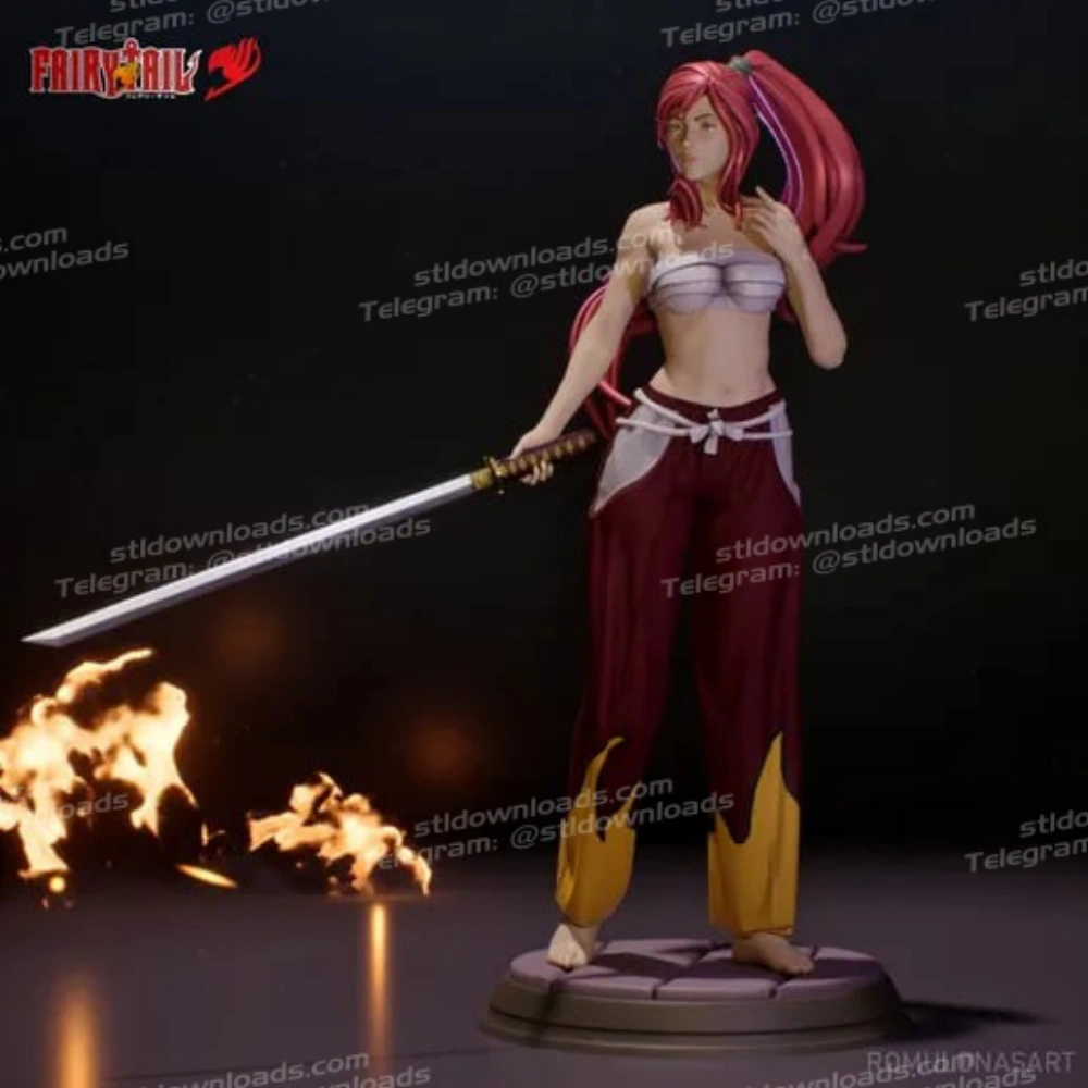 Erza Scarlet Fairy Tail Izanami Figures