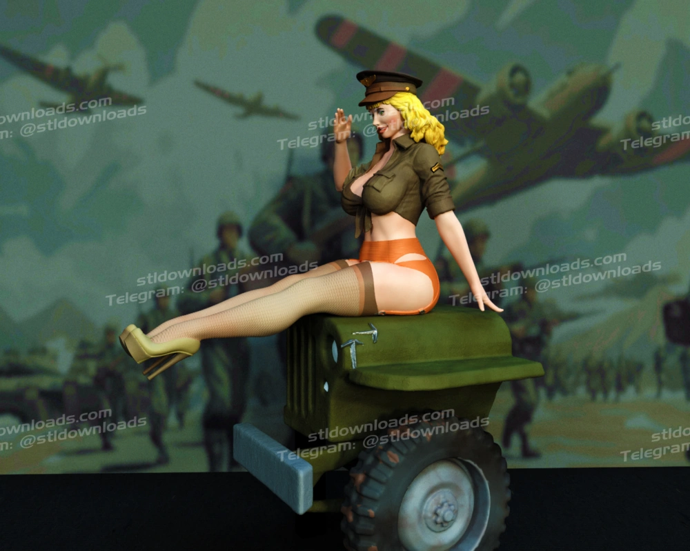 Exclusive Army pin up