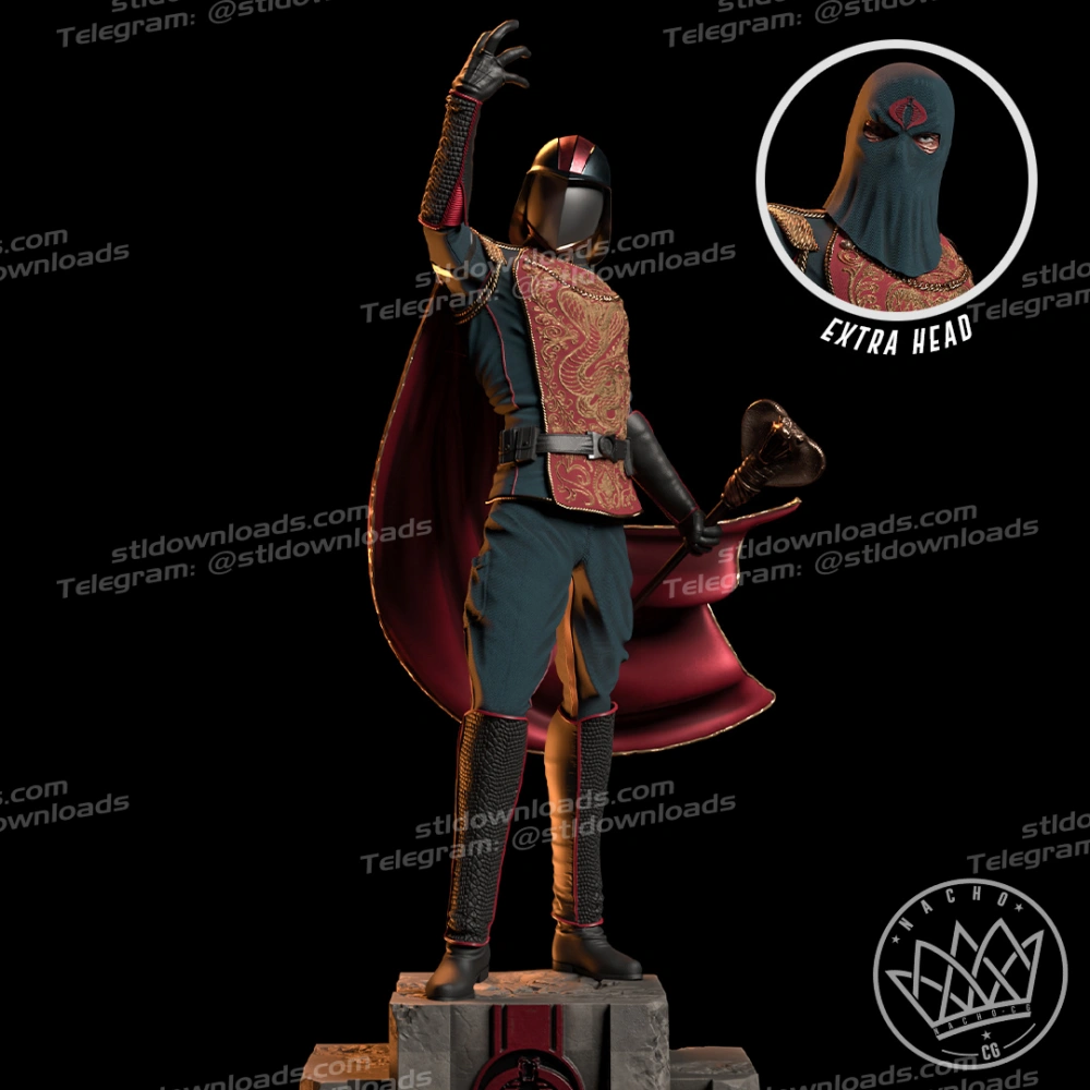 Fan Art Cobra Commander Statue